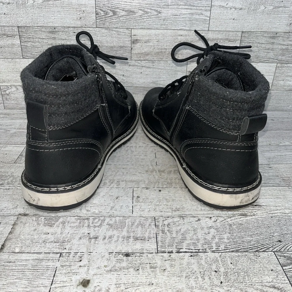 B-52 Bullboxer Chukka Boots Black Leather Casual Boots Men‎ Size 12